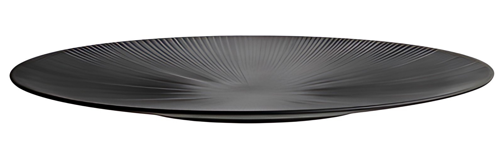 APS Plat de service NERO, rond, diamètre: 500 mm, noir