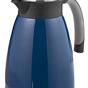 Esmeyer Pichet isotherme GLACE, 1 litre, bleu foncé