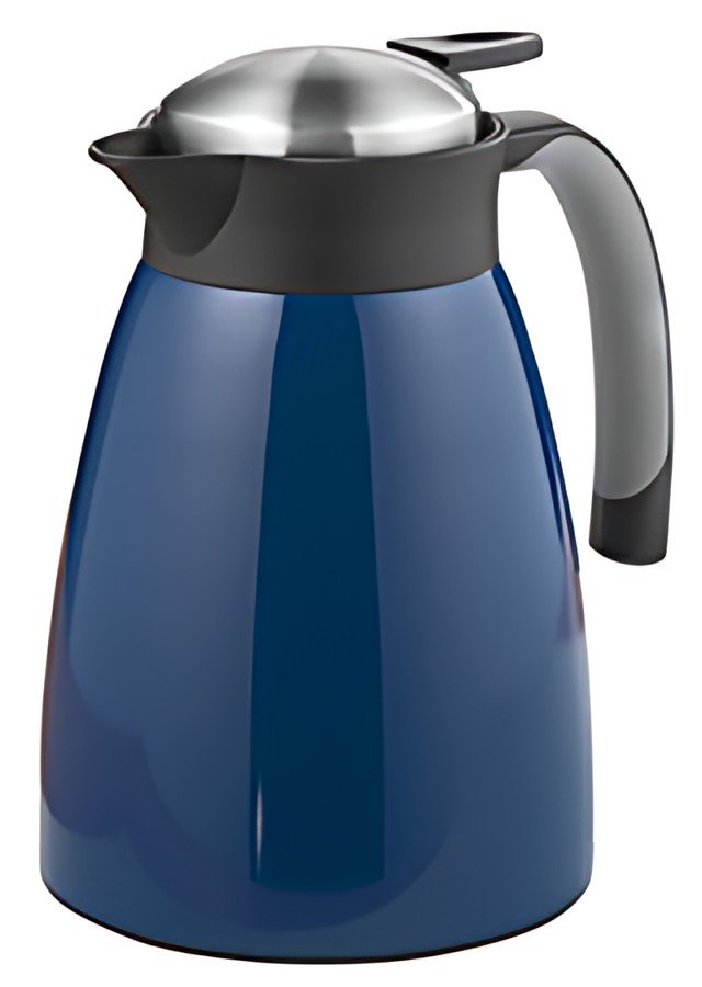 Esmeyer Pichet isotherme GLACE, 1 litre, bleu foncé