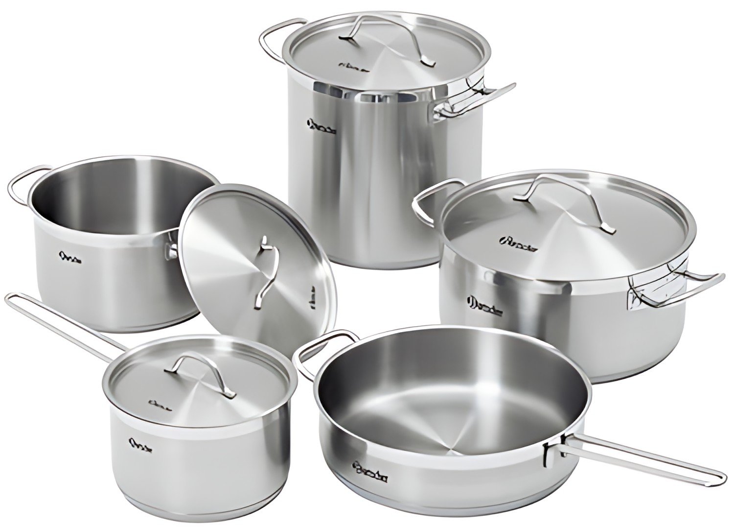 Esmeyer Bartscher Kit casseroles CÉSAR, 9 pièces