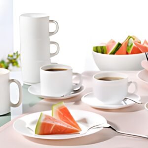 Esmeyer Arcoroc Assiette creuse EVERYDAY, 225 mm, blanc