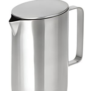 Esmeyer Pot à lait avec couvercle VISTA, rond, argent