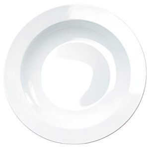 Esmeyer Assiette creuse HEIKE, 230 mm, blanc, set de 6