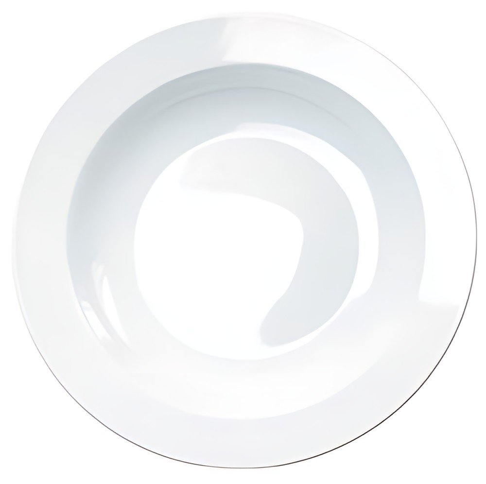 Esmeyer Assiette creuse HEIKE, 230 mm, blanc, set de 6
