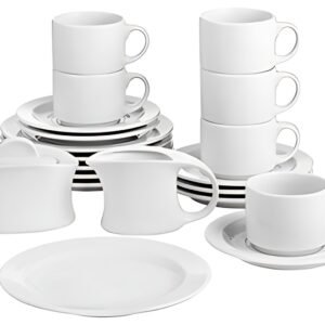 Esmeyer Service à café ADRINA, pack économique de 20 pièces