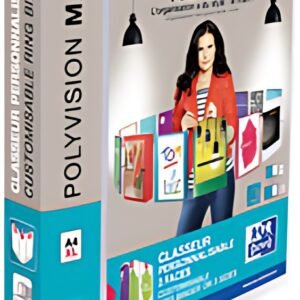 Oxford Classeur personnalisable POLYVISION Maxi, dos: 40 mm