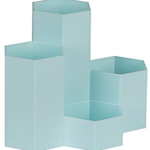 WEDO Multipot HONEYCOMB, 4 compartiments, PP, turquoise