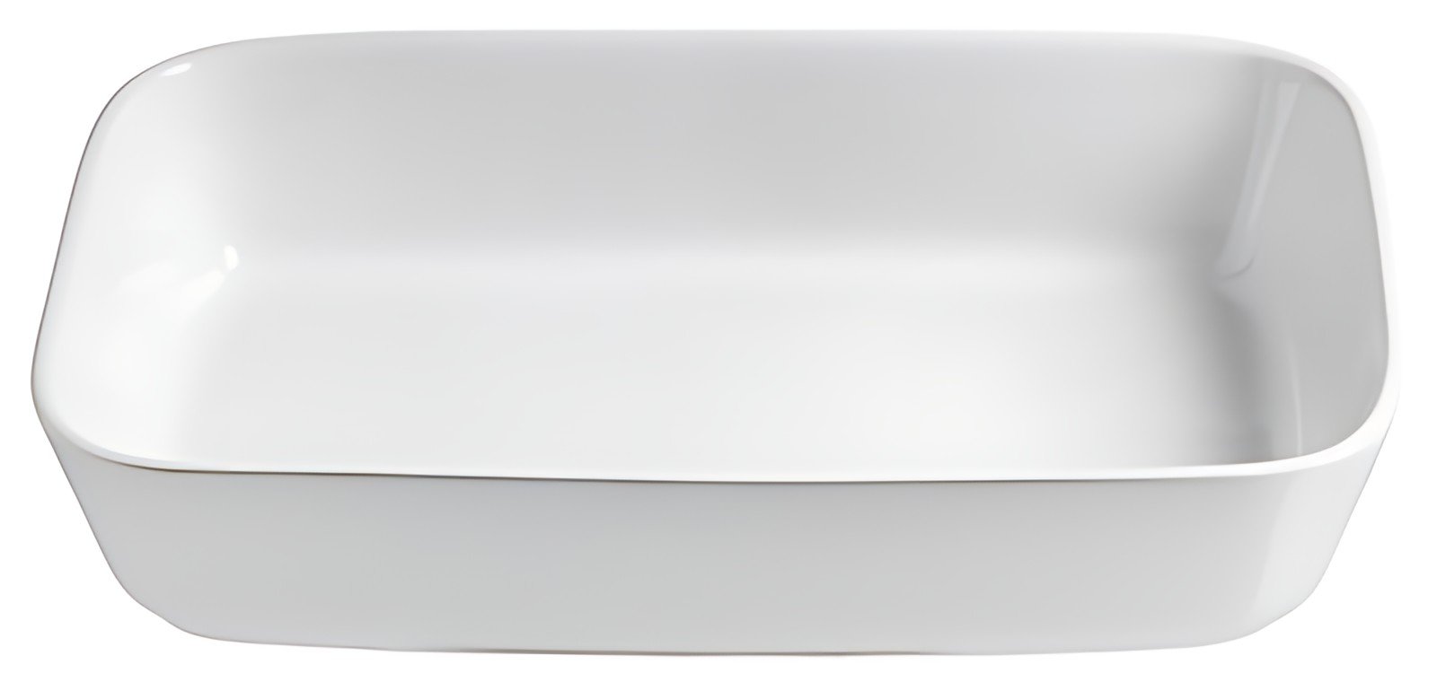 Ritzenhoff & Breker Plat à gratin XXL, 3 litres, blanc