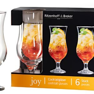 Ritzenhoff & Breker Verre à cocktail JOY, lisse, 390 ml