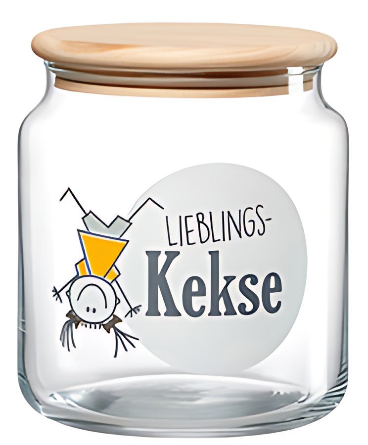 Ritzenhoff & Pot de conservation Breker FAVORITE COOKIES, 1,1 litre
