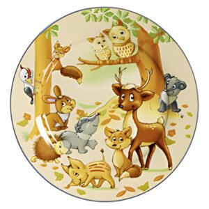 Ritzenhoff & Breker Assiette ANIMAUX DE LA FORET