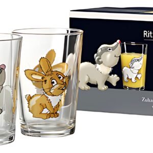 Ritzenhoff & Breker Verre ANIMAUX DE LA FORET, set de 3