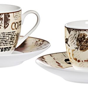 Ritzenhoff & Breker Set expresso CREMA, 4 pièces