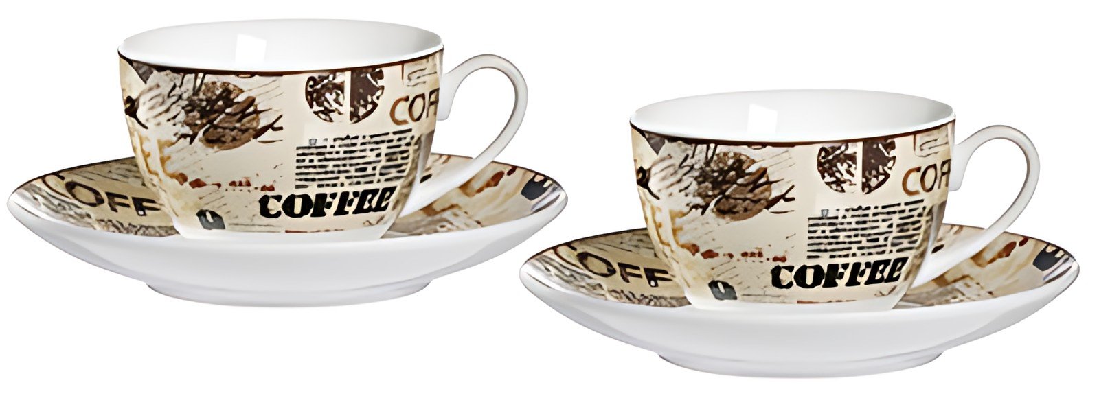 Ritzenhoff & Breker Set capuccino CREMA, 4 pièces