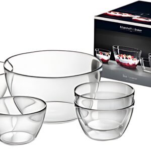 Ritzenhoff & Breker Set de bols LISA, 5 pièces