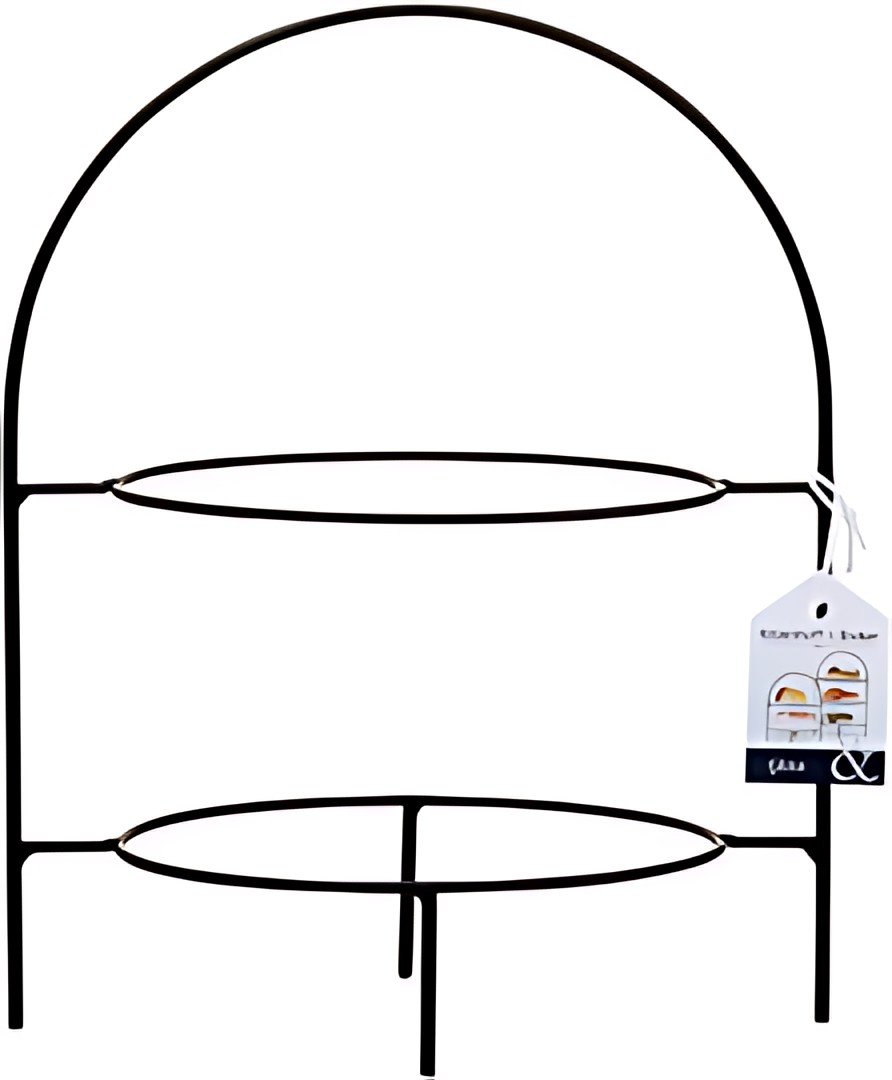 Ritzenhoff & Breker Étagère à assiettes TJÄNA, 2 étages