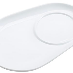 Ritzenhoff & Breker Dessous de tasse BIANCO, ovale
