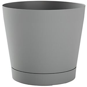 tera Pot de fleurs "Orione", diamètre: 190 mm, fog  grey