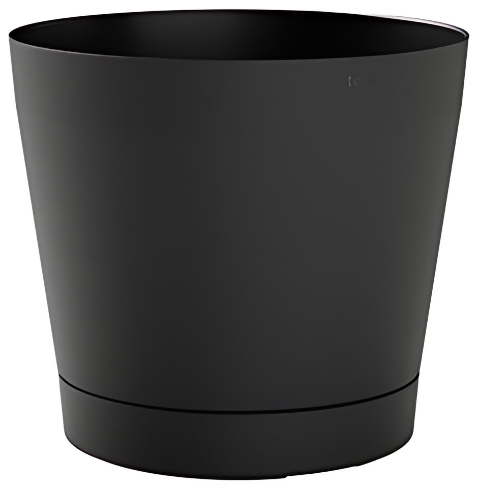 tera Pot de fleurs "Orione", diamètre: 380 mm, ash