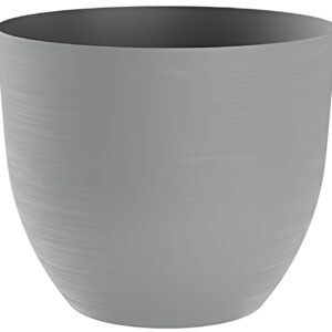 tera Pot de fleurs "Over", diamètre: 380 mm, fog grey