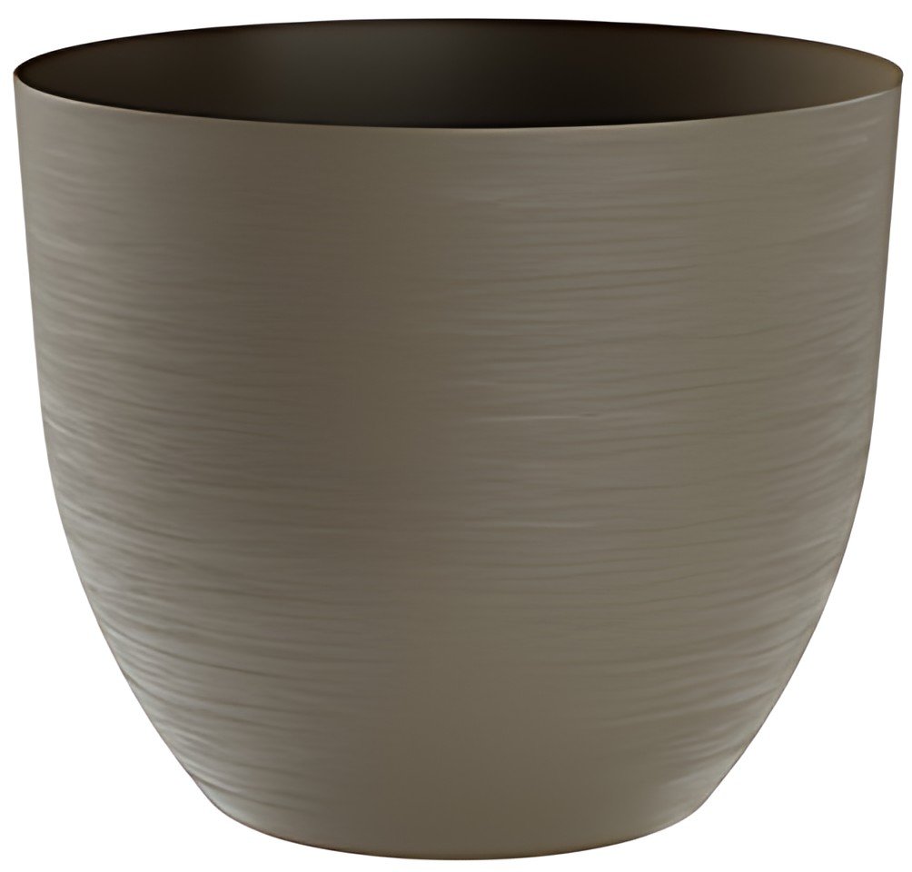tera Pot de fleurs "Over", diamètre: 380 mm, sable