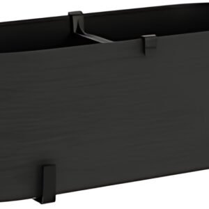 tera Kit de jardinière "Paros", support inclus, black