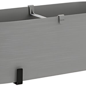 tera Kit de jardinière "Paros", support inclus, fog grey