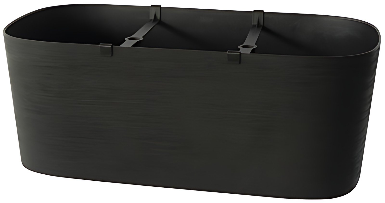 tera Jardinière "Kos", largeur: 780 mm, black