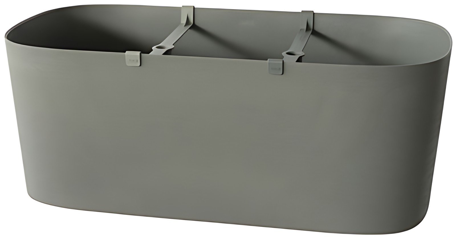 tera Jardinière "Kos", largeur: 780 mm, fog grey