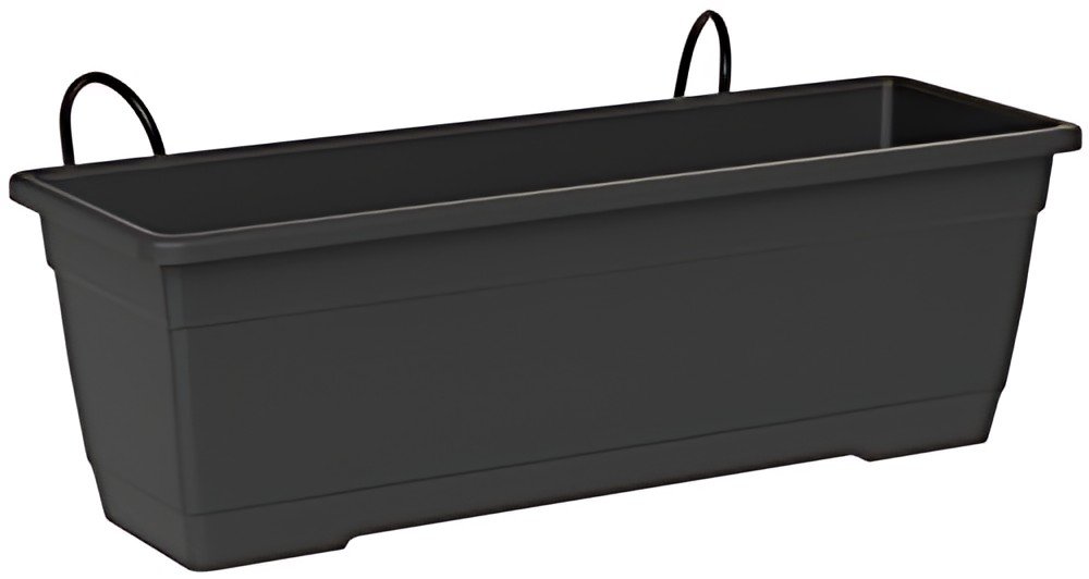 tera Kit de jardinière "Birka", support inclus, anthracite