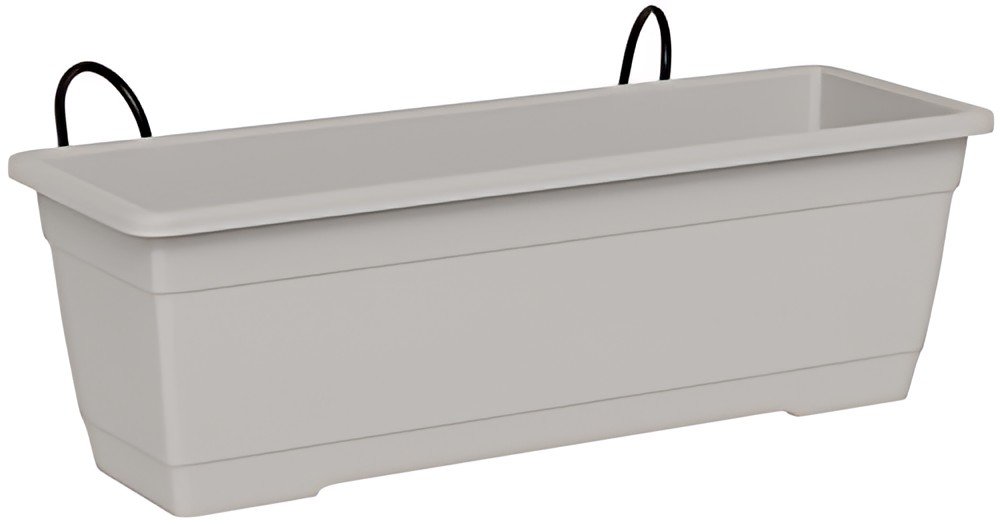 tera Kit de jardinière "Birka", support inclus, blanc