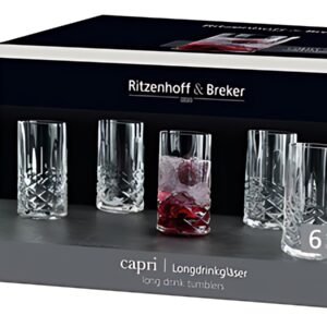 Ritzenhoff & Breker Verre à long drink CAPRI, 0,36 l