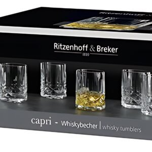Ritzenhoff & Breker Verre à whisky CAPRI, 0,35 l