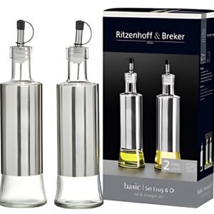 Ritzenhoff & Breker Kit flacons pour huile & vinaigre BASIC