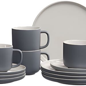 Ritzenhoff & Breker Service à café JASPER, 12 pièces, gris