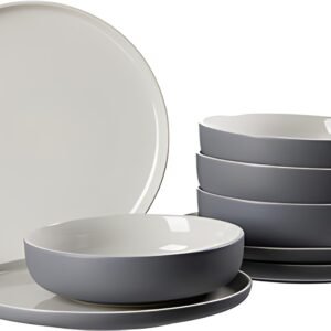 Ritzenhoff & Breker Service de table JASPER, 8 pièces, gris