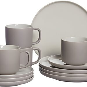 Ritzenhoff & Breker Service à café JASPER, 12 pièces, taupe