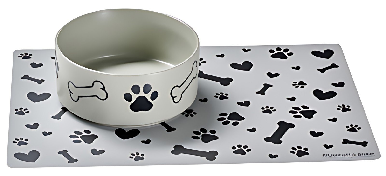 Ritzenhoff & Breker Kit pour chien MIKA DOG, 350 ml, gris