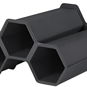 EDA Mini-support pour bouteilles, PP, anthracite
