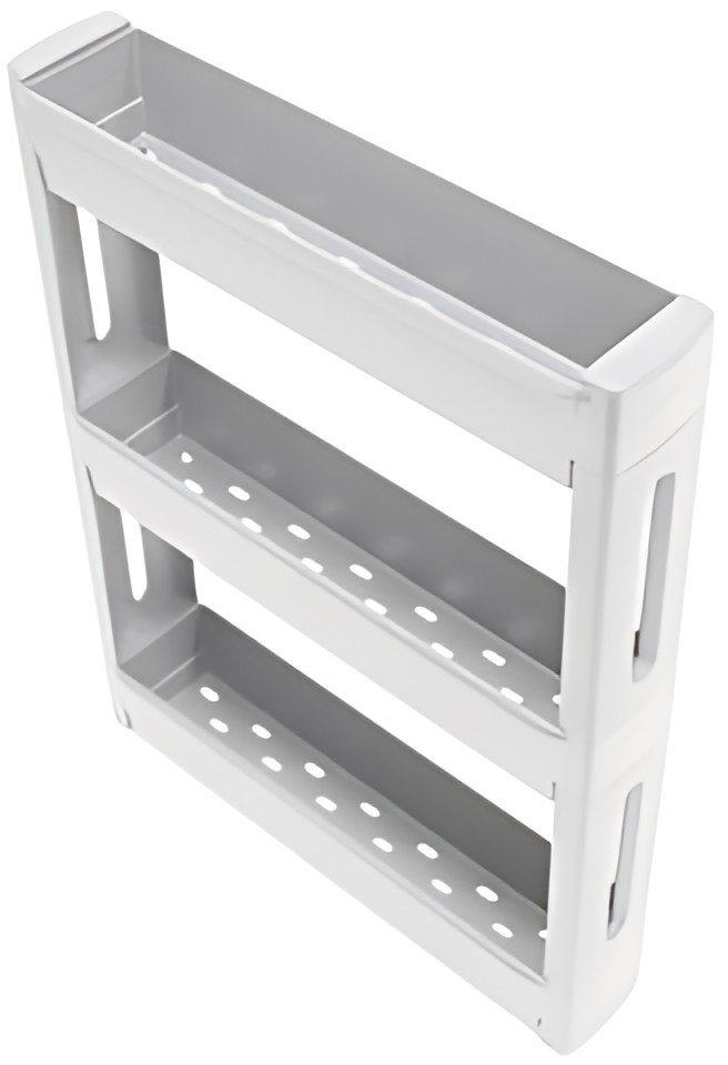 EDA Desserte mobile MOBILO XS, 3 tablettes, blanc