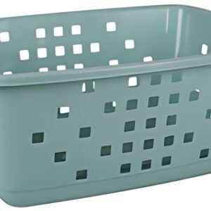 EDA Corbeille à linge PRIMA, 45 litres, PP, vert eucalyptus