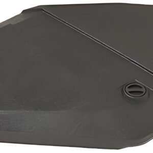 EDA Dalle de lestage pour parasol suspendu, gris foncé