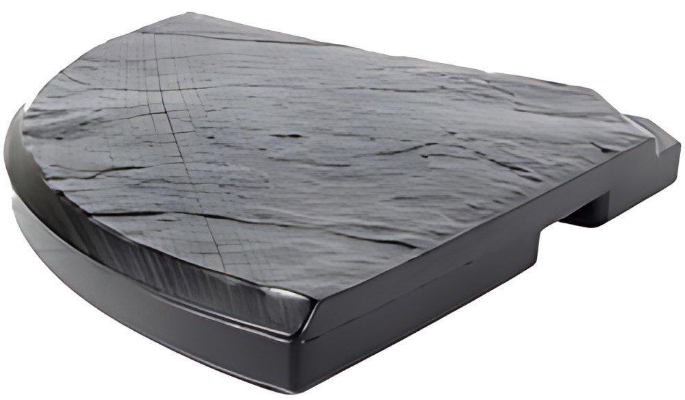 EDA Lest en béton pour parasol, 18 kg, gris foncé