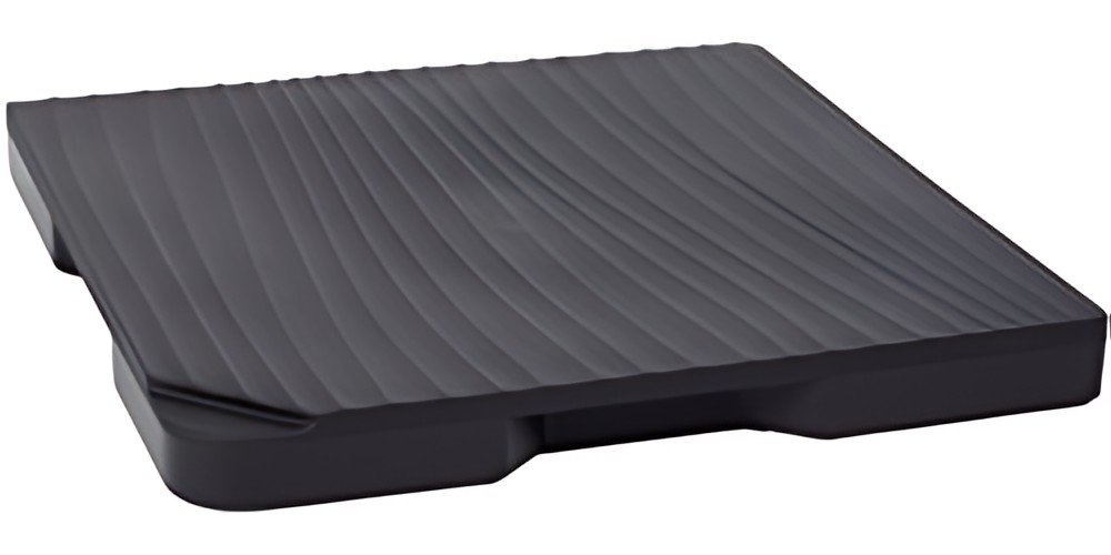 EDA Lest en béton pour parasol, 22 kg, gris foncé