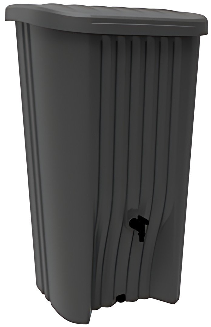 EDA Citerne pour eau de pluie RECUP DECO, 150 L, anthracite
