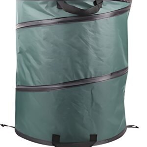 EDA Sac de jardin POP UP, 117 litres, polyester, vert foncé