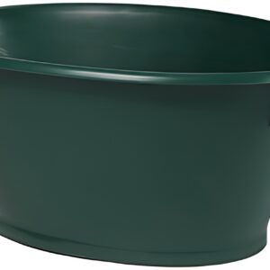 EDA Baquet oval, 70 litres, plastique, vert