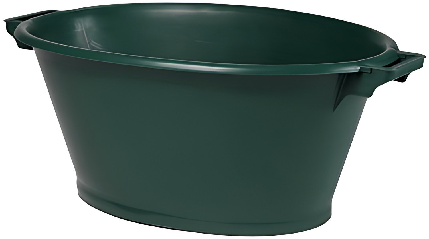 EDA Baquet oval, 70 litres, plastique, vert