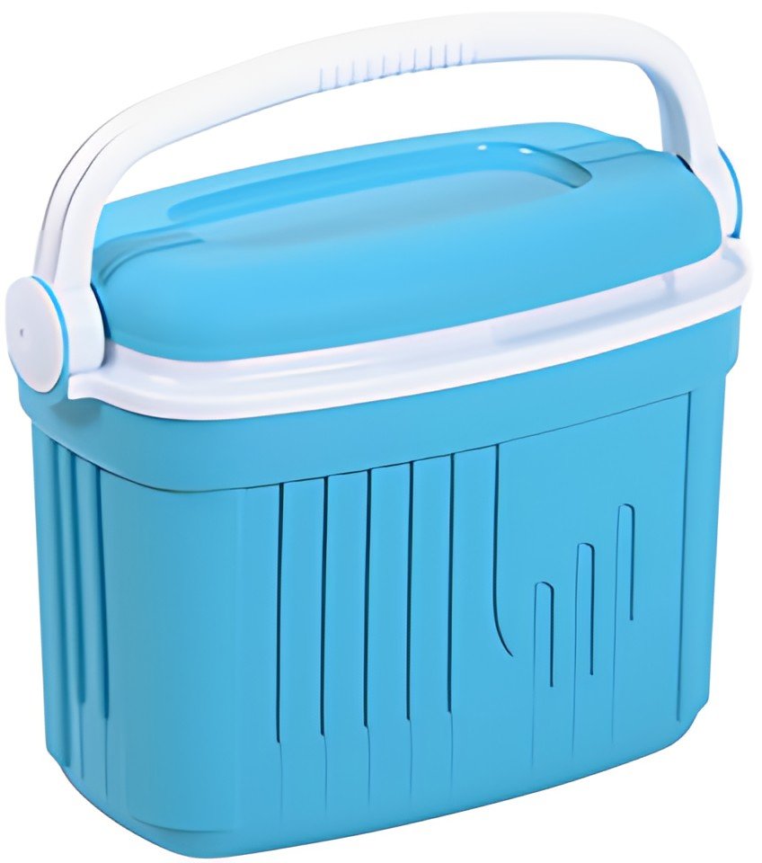 EDA Glacière ICEBERG, 8 litres, bleu clair/blanc