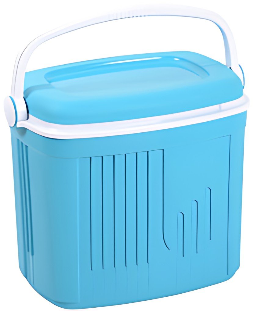 EDA Glacière ICEBERG, 32 litres, bleu clair/blanc